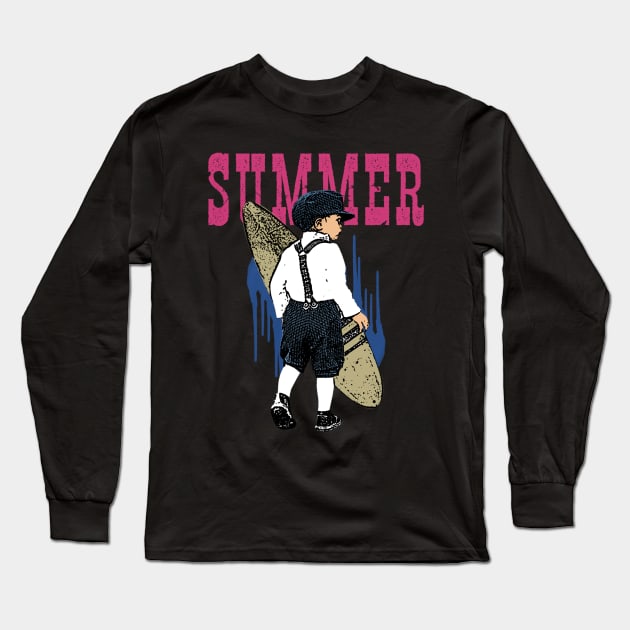 The Boys started Summer Long Sleeve T-Shirt by Mandegraph